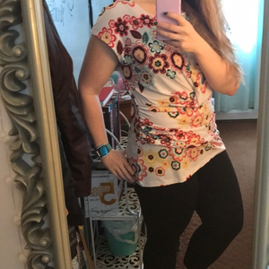 Floral print blouse‎